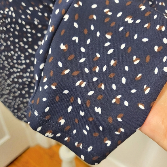 NWT Petite Assembly Vneck Faux Wrap Knit Top Size LP - Picture 3 of 10